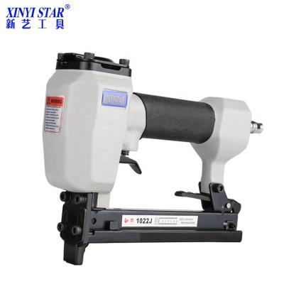 China XINYI 1022J Pneumatic Pneumatic Staple Gun Wood Frame 1022J Upholstery Sofa Stapler Gun for sale