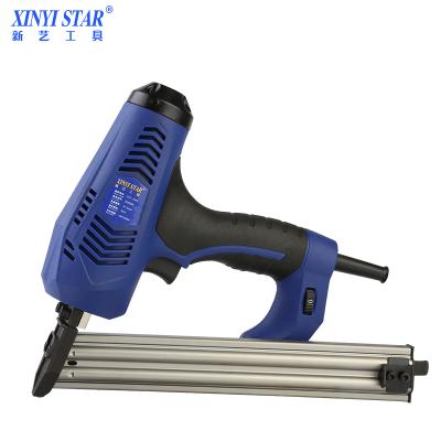 China XINYI FX30 20 Degree Electric Angled Finish Nailer Nail Gun For Wood Corner No Dead Angle Decorating Tools 128PCS for sale