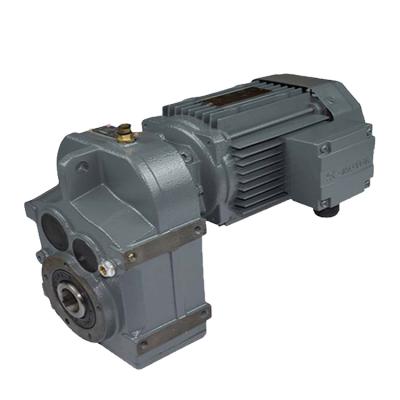 China Helica Speed ​​Gearbox Mounted Gearbox Motor Gear Boxed Hard Tooth High Torsion Shaft Speed ​​Reducer for sale