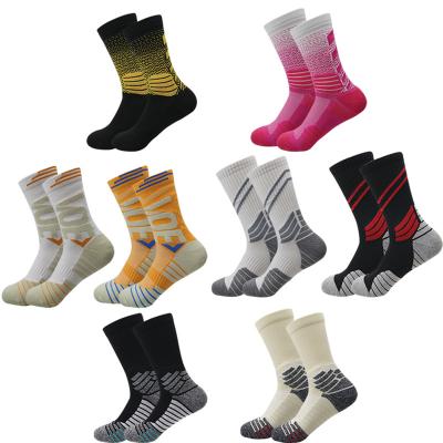 China Wholesale Anti-Slip Socks Knee High Sport Compression Cycling Running Socks for sale