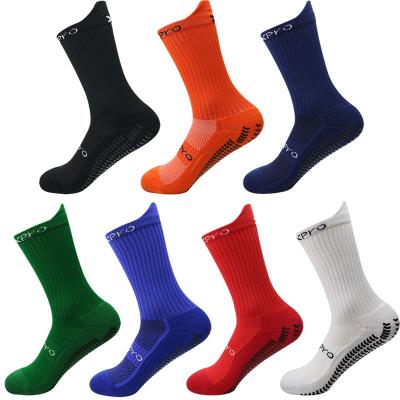 China Factory Wholesale Breathable Hogs Sports Anti Slip Grip Soccer Hogs Short Sports Football Socks for sale