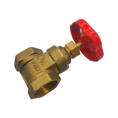 China General Green Valve High Quality Brass Gate Valve Pn16 For Water Wire Brass Material Gate Valve for sale