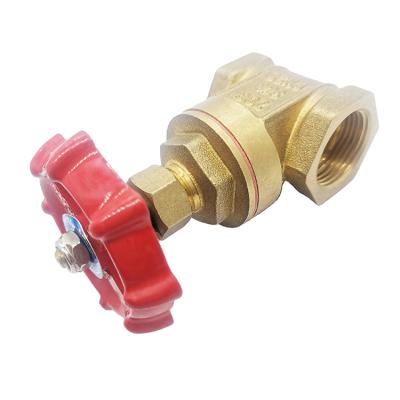 China General green valve good market brass locking two way gate valve with best price brass gate valve for sale