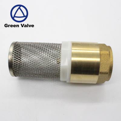 China General china green lead free brass spring loaded hot sale check valve filter valve brass check valve for sale