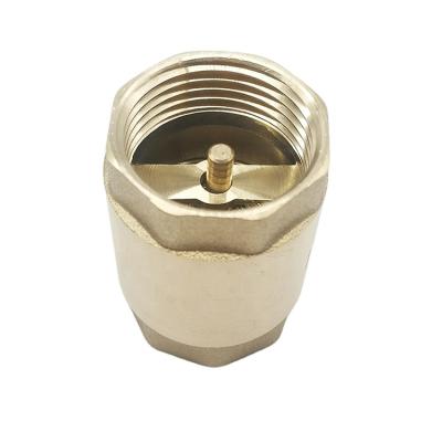 China General Green Valve PVC Pipe Spring Brass Inside Brass Check Valve With 1/2-4 Inch Brass Check Valve for sale