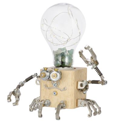 China Hobby Hot Sales Model Kits DIY Toy Set 2021 Educational To Build,Cancer Metal Model With LED String Light-Model Metal DIY For Adults And Children Gifts for sale