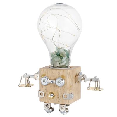 China Hobby Hot Sales Model Kits DIY Toy Set 2021 Educational To Build, Balance Metal Model With LED String Light-Model Metal DIY For Adults And Children Gifts for sale