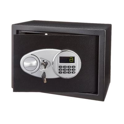 China Electronic Home Security Steel Hotel Safe With Emergency Keys Digital Lock Home Security Safe for sale