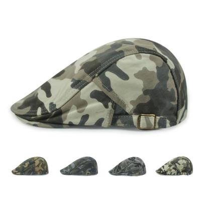 China Amy Military Striped Cheap Custom Beret for sale