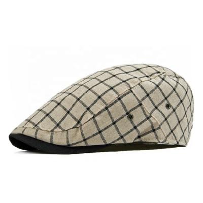 China Fashionable Striped Custom Made Cheap Beret For Men for sale