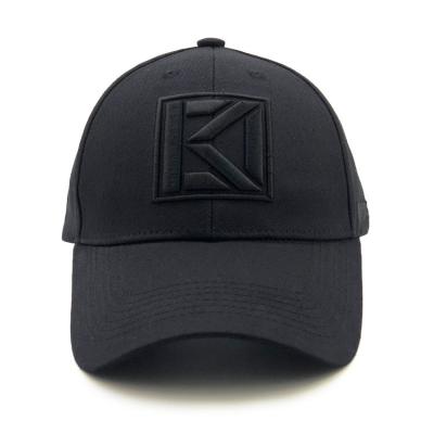 China Wholesale OEM COMMON Fashion High Quality Men Black Embroidery Custom Plain Baseball Cap for sale