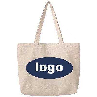 China Recyclable Makeup Shopping Duffle Bag Small Waxed Canvas Tote Bag Cotton Canvas Custom Canvas Bag With Custom Printed Logo for sale