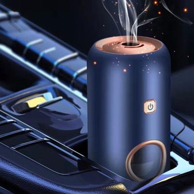 China Aromatherapy + Air Humidifier USB Air Humidifier Aromatherapy Perfume Car Aromas Oil Diffuser for sale