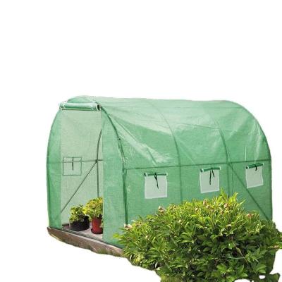 China Greenhouse Protection Easily Assembled UV PE Mesh Green House For Flowers for sale