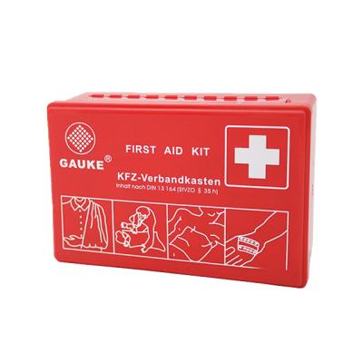 China 49001-200 Car Germany Standard First Aid Kit Box For DIN13164 26x17x8cm for sale