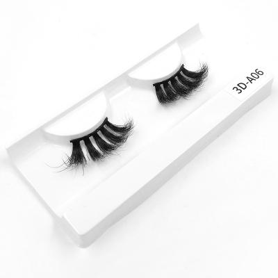 China Custom Different Length Lasting Lashes Dramatic Natural 3d Eyelashes Bulk Semi Permanent Half Eye Mink Lashes Strip for sale