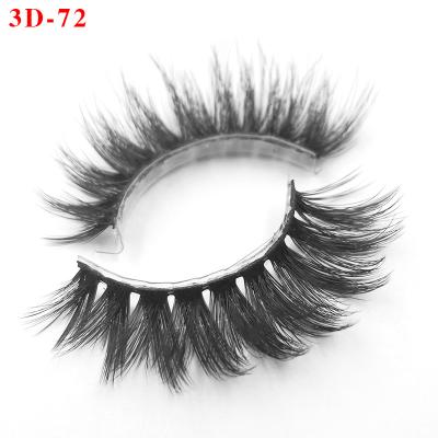 China Durable Popular Bulk Lashes 15mm 3d Lashes Handmade Fiber Lashes Lashes With Case for sale