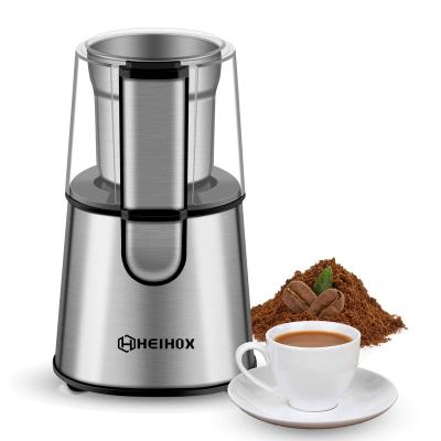 China Hot Selling RV Amazon Coffee Grinder 200W Electric Detachable Spice Grinder with Stainless Steel Bowl and Blade for sale