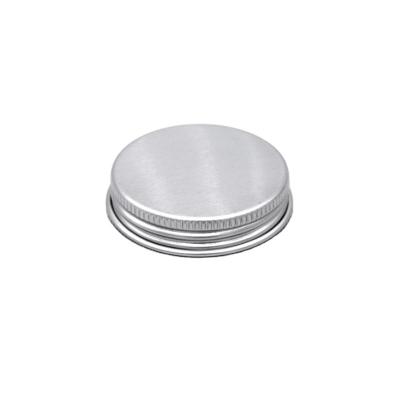 China Custom Jar Cap Jar Canning Lids Wholesale Cosmetic Aluminum Screw Cover Bottle Cap Universal Aluminum Metal Jar Lid Cap for sale