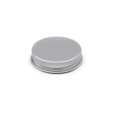 China Dome Screw Cap Aluminum Screw Cap Cosmetic Glass Bottle 47/400/410 Lids With Hole for sale