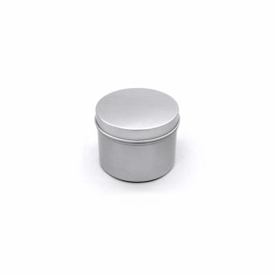 China Gift & Wholesale 100g cosmetic craft perfume candle container aluminum can spill cover aluminum box for sale