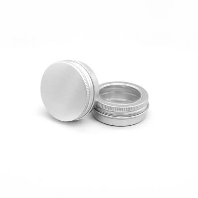 China Good Quality 30ml Cosmetic Recyclable Screw Lids Easily Openable Aluminum Cans for sale