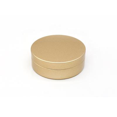 China Wholesale Cosmetic 100ML Stain Thickened Wax Aluminum Tins Aluminum Jar With Flip Lids Pin Keepsake Tins for sale