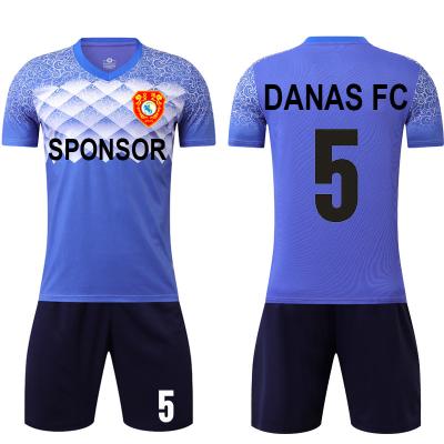 China Moisture Wicking OEM Service Sublimation Polyester Soccer Jersey Custom Mens Soccer Uniform for sale