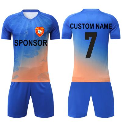 China Moisture Wicking Personal Design Custom Sublimation Soccer Jerseys Camisetas De Futbol Breathable Soccer Tank Tops Uniforms for sale