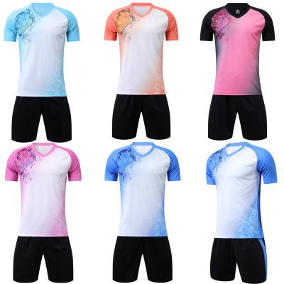 China Moisture Wicking Newly Style Jerseys Football Wholesale Soccer Shirt Set Futbool Sport Uniform for sale