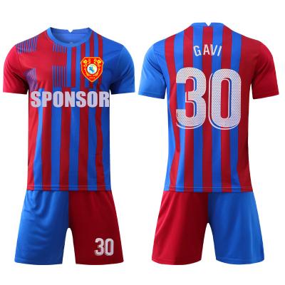 China Moisture Wicking 2022 Custom Sublimation Version Team Football Jersey Player Popular Soccer Wear Set 2023 for sale