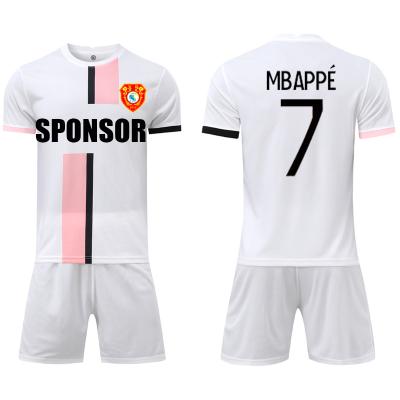 China Wicking 2022 newest design custom made popular club football shirt quality moisture top thai football uniform jersey for sale