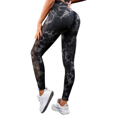 China 2022 Tiktok Yoga Gaiters Breathable Quick Dry Comfortable Breathable Yoga Pants High Waist Fitness Gaiters Women for sale