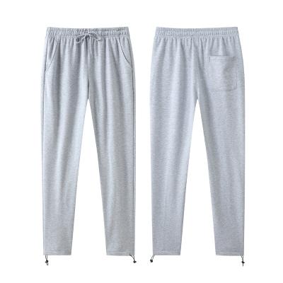 China Fashion American Heavyweight QUICK DRY Cotton Pants Casual Straight-Leg Sweatpants for sale