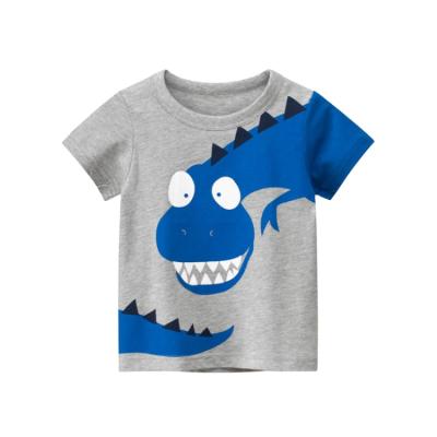 China Wholesale High Quality Soft Organic Baby Clothing Boy T-shirt 100%COTTON Cotton Short Sleeve for sale