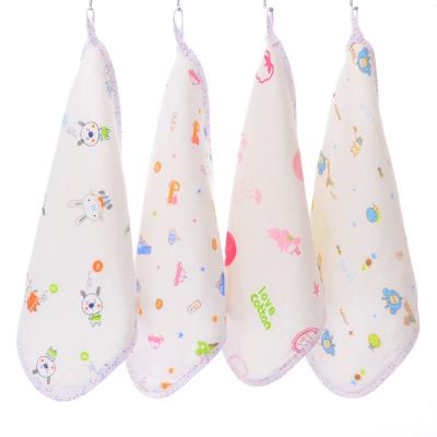 China Disposable 100% Cotton Two Layer Baby Face Towel Hooded Soft Bamboo Baby Towel for sale