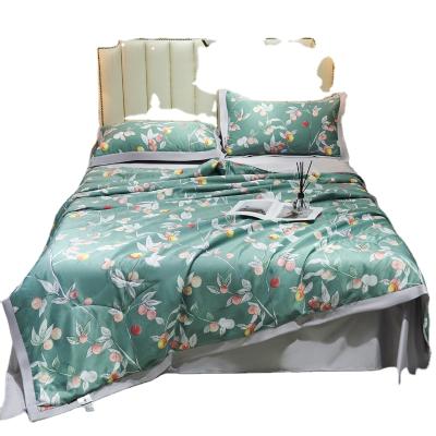 China 100% Polyester Tencel 3/4pcs Bedding Set Summer Sustainable Luxury Printed Comfort for sale