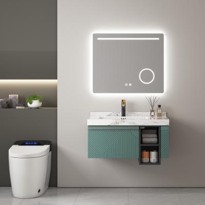 China Wholesale Top Modern Bathroom Vanity Wall Mounted Design Modern Classic Bathroom Furniture for sale