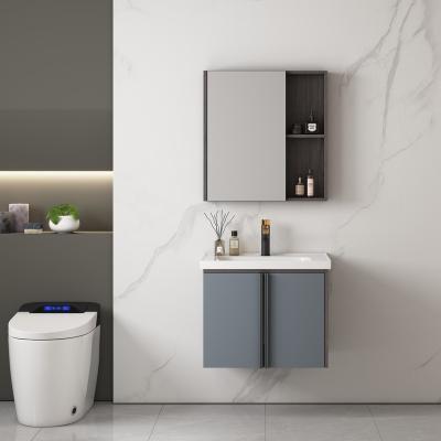 China Wholesale Top Modern Bathroom Vanity Wall Mounted Design Modern Classic Bathroom Furniture for sale