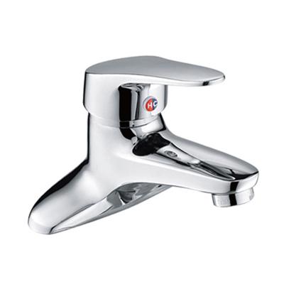 China Metered Faucets Bathroom Sink Tap Wall Mounted Hot And Cold Water Mixer Bath Shower Faucet for sale