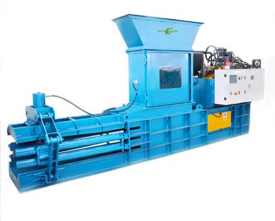 China Small Retail Automatic Horizontal Paperboard Scrap Baler Plastic Baler / Hydraulic Scrap Metal Baler Compactor for sale