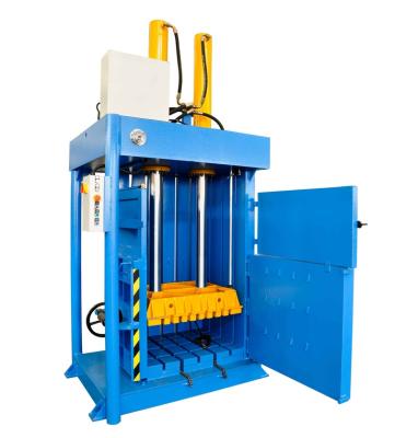 China Retail Heavy Duty Hydraulic Baler Machine / Metal Vertical Paper Cardboard Plastic Baler for sale