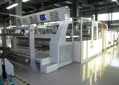 China 1200-3400mm Open Width Stenter Finishing Machine 10%-30% Overfeeding Range for sale