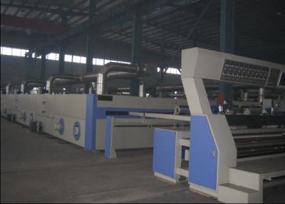 China Flat Width Entry Heat Setting Textile Finishing Machine , Textile Stenter Machine  for sale