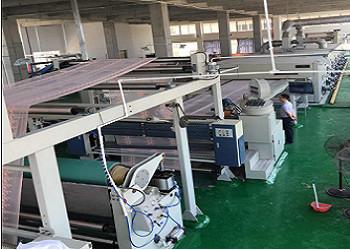 China Pin Holding Lace Stenter Finishing Machine , Knitted Fabric Heat Setting Machine  for sale