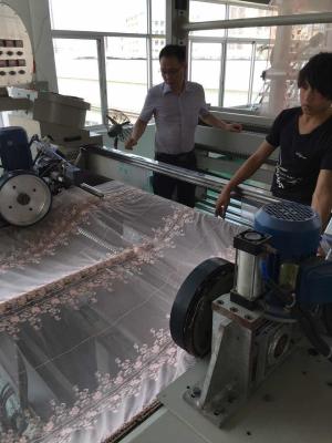 China Knitted Fabric Heat Setting Machine , Textile Finishing Equipment Working Width 1200-3400mm for sale