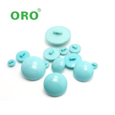 China LEAD FREE Cheap Price Varies Color Half Ball Leg Resin Button for sale