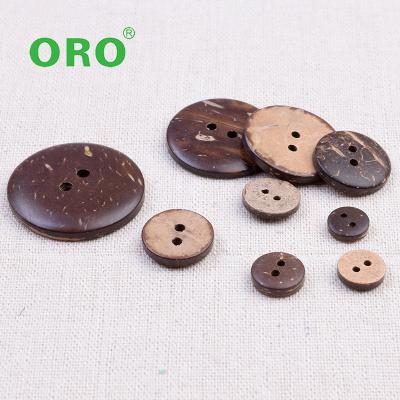 China Natural Coconut Shell Nickel Free Shirt Buttons Garment Accessory for sale