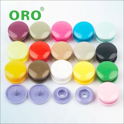 China High quality snap fastener nickel free plastic snap button for kids clothing factory price for sale