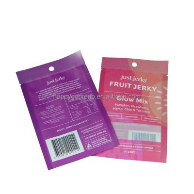 China Recycled Materials Custom Printed Digital Printing Stand Up Plastic Food Mylar Packaging Bag for sale